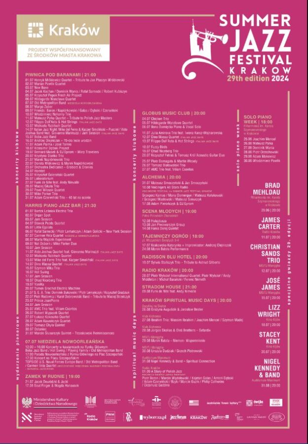 summer jazz festival 2024