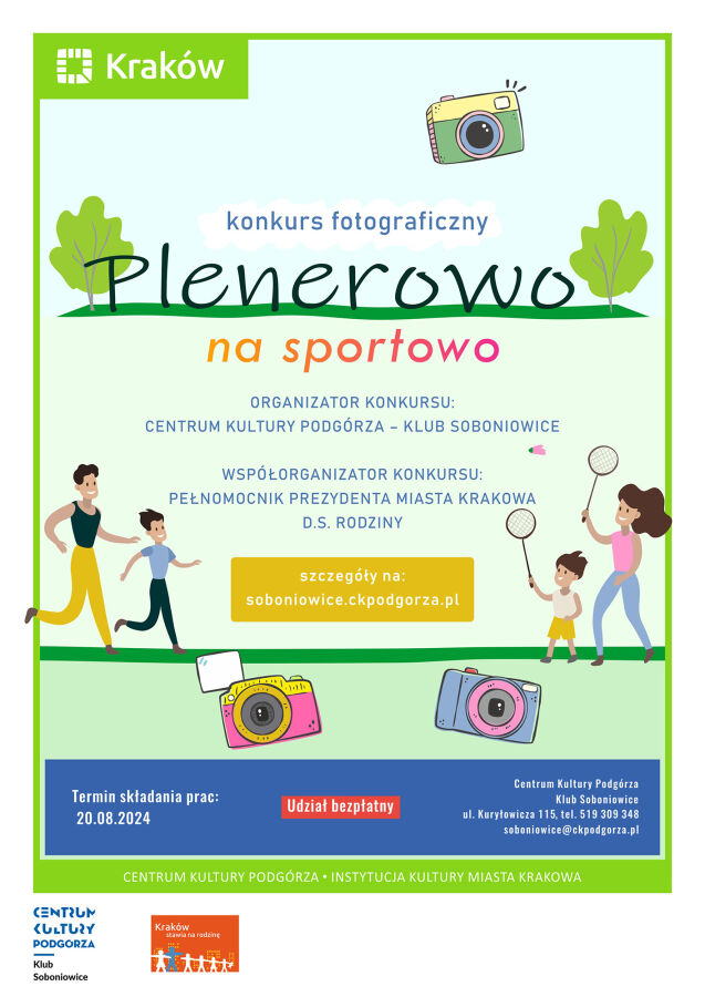 Plenerowo na sportowo -konkurs