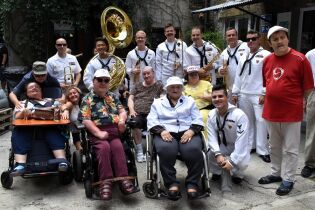 Koncert 07.07.2024 Mieszkańcy i członkowie Orkiestry Marynarki Wojennej USA.