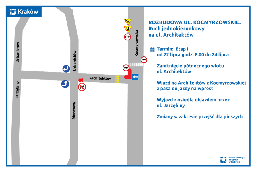 ul. architektów, 22 lipca