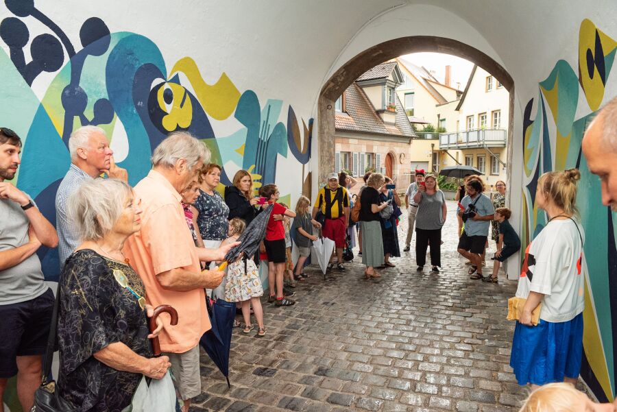 Mural Marcina Czai w Norymberdze 