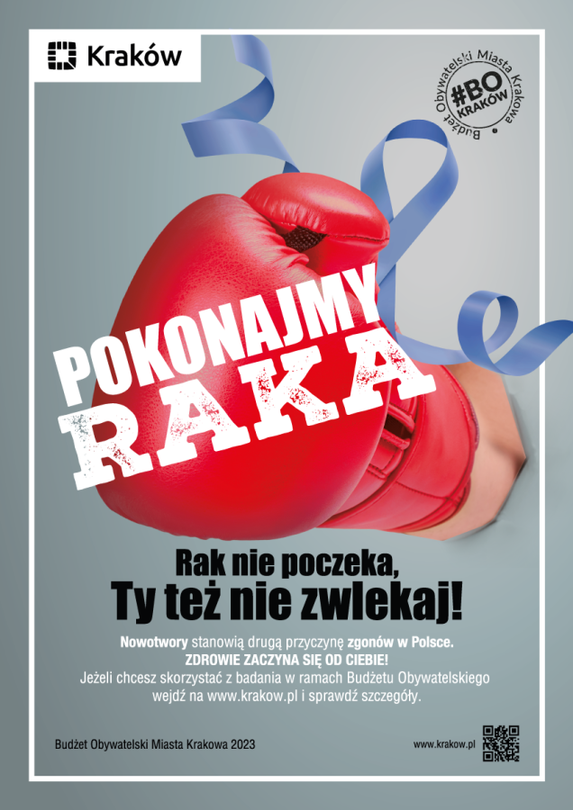 plakat pokonajmy raka 