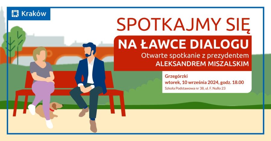 ławka dialogu Grzegórzki