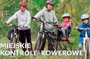 miejskie kontrole rowerowe. Fot. materiały prasowe