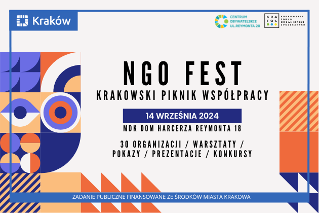 NGO Fest - Krakowski Piknik Współpracy już 14 września!