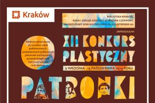 PLAKAT PATRONKI I PATRONI KRAKOWSKICH ULIC 2024.jpg. Fot. Materiały organizatora