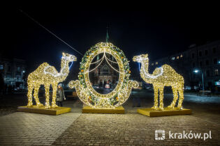 dekoracje arrasowe, święta 2021. Fot. kraków.pl