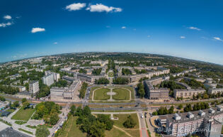 Nowa Huta pl. Centralny. Fot. Jan Graczyński