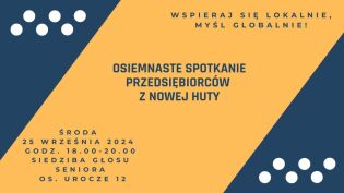 Wrześniowe spotkanie nowohuckich przedsiębiorców. Fot. cwp