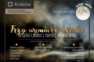 Trzy_wymiary_sztuki_plakat_A3 . Fot. Kraków Dla Seniora