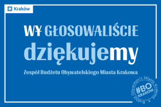 Dziękujemy. Fot. Budżet obywatelski