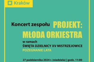 projekt orkiestra mistrzejowice święto dzielnicy. Fot. materiały prasowe