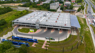 poczekalnia, park and ride, górka narodowa. Fot. ZTP