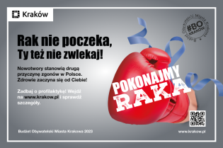 Pokonajmy raka. Fot. krakow.pl