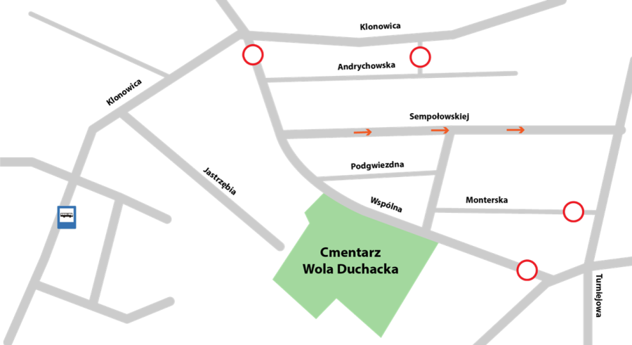 cmentarz Wola Duchacka