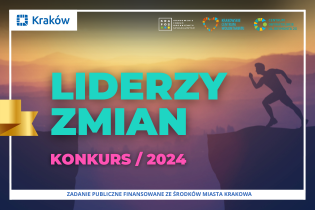 Zgłoś kandydata do konkursu Liderzy Zmian 2024. Fot. Centrum Obywatelskie ul. Reymonta 20 w Krakowie