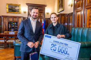 Karolina Pęk i Aleksander Miszalski. Fot. Piotr Wojnarowski / krakow.pl