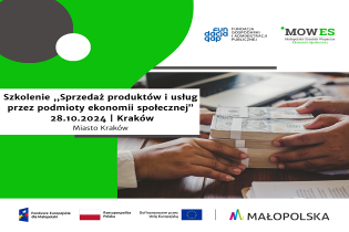 Sprzedaż produktów i usług przez podmioty ekonomii społecznej. Fot. Małopolski Ośrodek Wsparcia Ekonomii Społecznej – Miasto Kraków