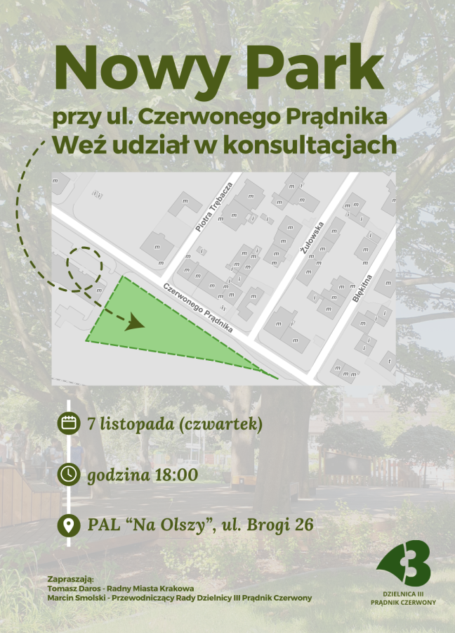 Park kieszonkowy przy ul. Czerwonego Prądnika