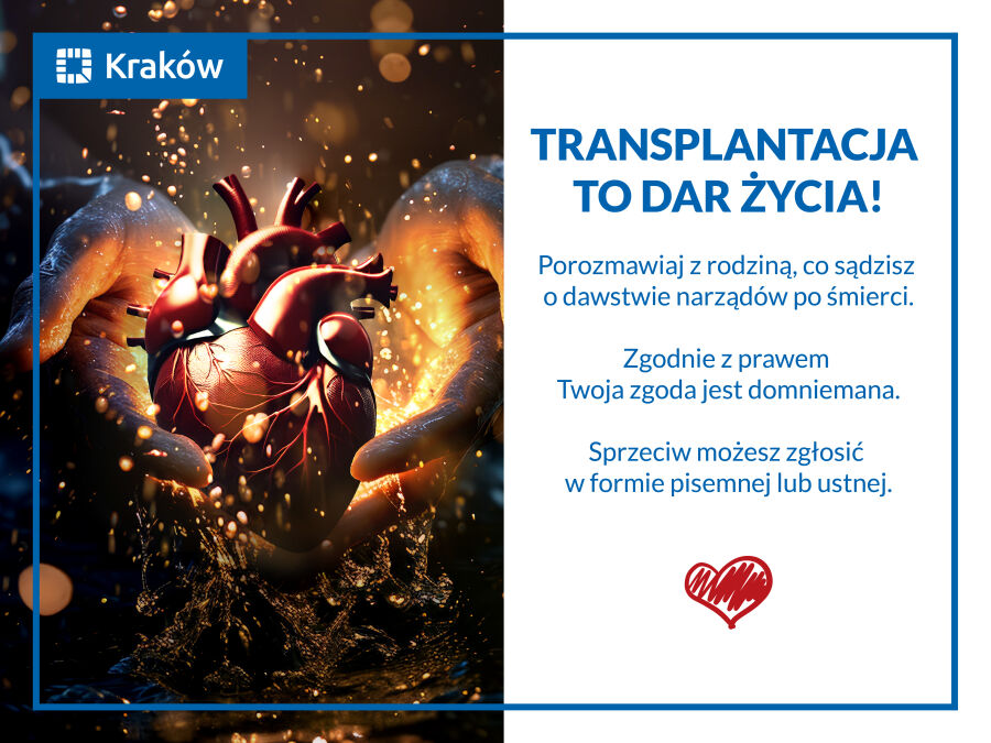 Transplantacja to dar życia!