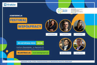 Konferencja Festiwal Współpracy. Fot. Obywatelski Kraków