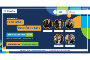 Konferencja: Festiwal Współpracy. Fot. Krakowskie Forum Organizacji Społecznych KraFOS