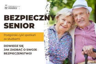 Bezpieczny senior. Fot. Dzielnica XIII Podgóze / dzielnica13.krakow.pl