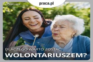 Konkurs dla wolontariuszy od Praca.pl. Fot. Praca.pl