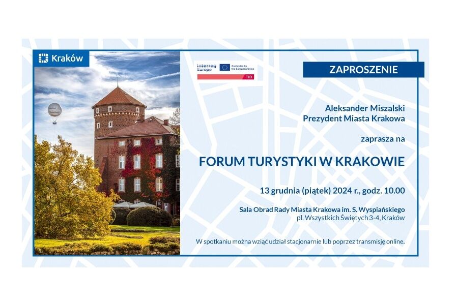 Forum Turystyki - zaproszenie grudzień