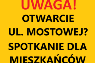 spotkanie ulica Mostowa konsultacje. Fot. materiały prasowe