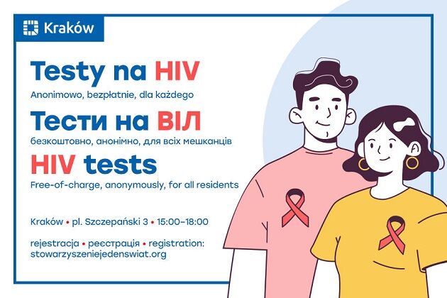 Weź udział w bezpłatnym i anonimowym teście na HIV