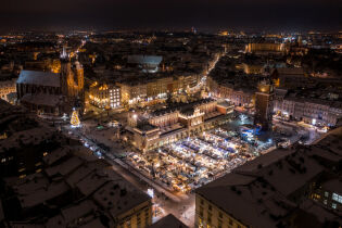 świąteczny Rynek Główny. Fot. Jan Graczyński