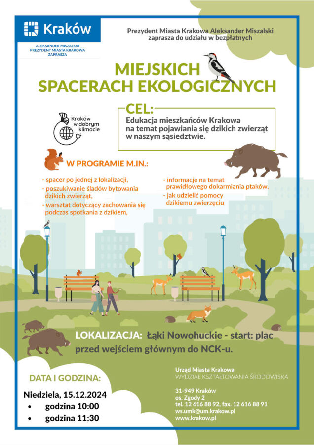 Miejskie spacery ekologiczne