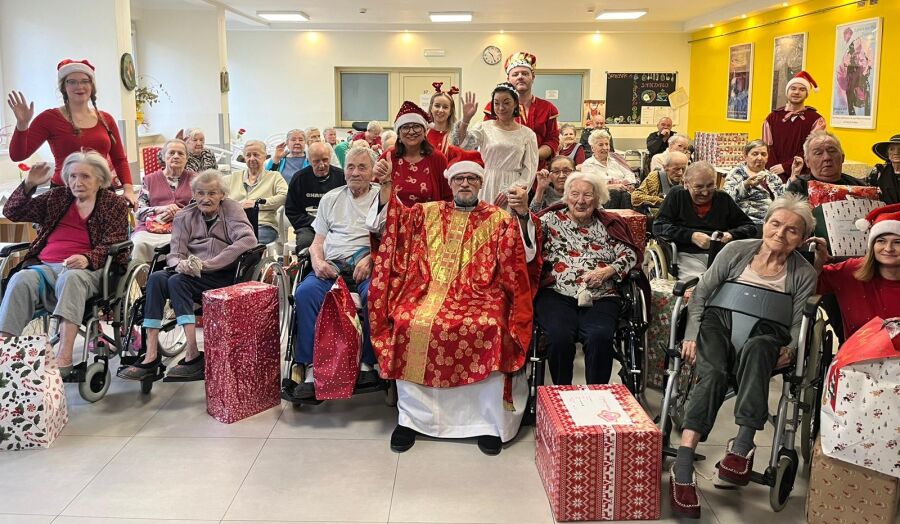 Święty Mikołaj zawitał i do Nas