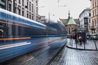 Plac Wszystkich Świętych. Fot. Zarząd Transportu Publicznego w Krakowie