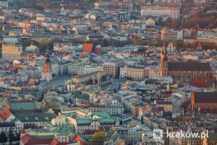 kraków panorama centrum. Fot. Jan Graczyński