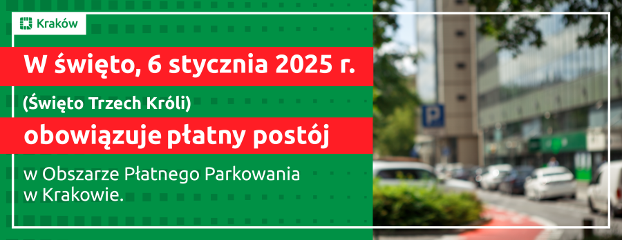 płatny postój, 6 stycznia