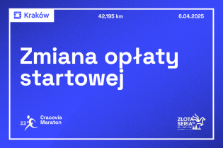 cracovia maraton, opłata. Fot. materiały prasowe