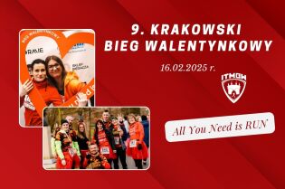 9. Krakowski Bieg Walentynkowy. Fot. materiały organizatorów