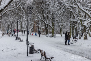 zima śnieg opady oblodzenia. Fot. Jan Graczyński