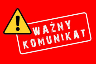 Ważny komunikat . Fot. BIZNES I NAUKA W KRAKOWIE