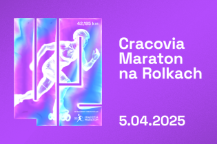 Cracovia Maraton na Rolkach. Fot. Zarząd Infrastruktury Sportowej w Krakowie