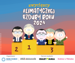 Klimatyczna bzdura roku . Fot. Klimatyczna bzdura roku 