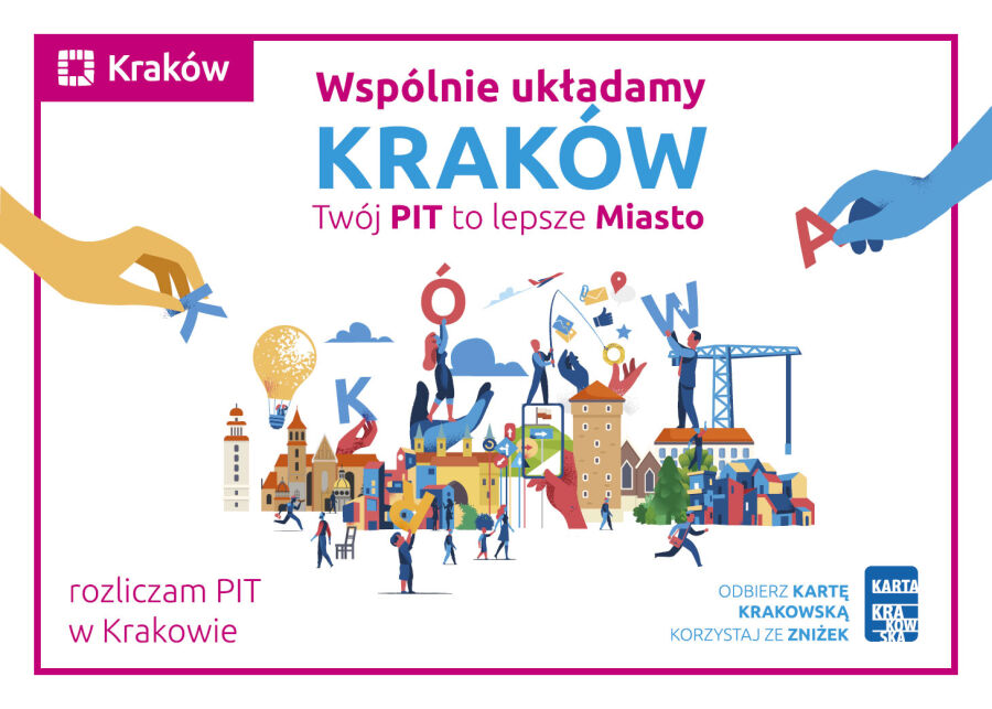 plakat promujący 