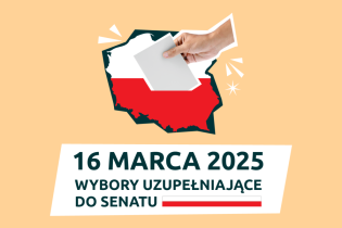 Twój głos ma moc! 16 marca wybory uzupełniające do Senatu . Fot. ZBK