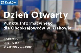 День Відкритих Дверей Інформаційного Пункту для Іноземців. Фото Otwarty Kraków