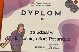 III Turniej Soft Petanque w DPS na Kluzeka.