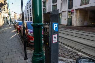 parkomat parking. Fot. Bogusław Świerzowski / www.krakow.pl