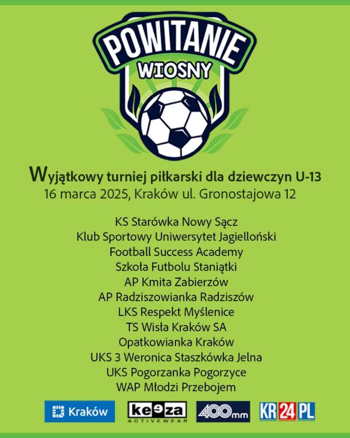 powitanie wiosny plakat