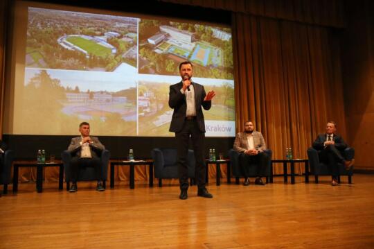 Prezydent Krakowa spotkał się z przedstawicielami klubów sportowych